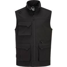 Black Work Vests Portwest WX3 softshellvest, Sort