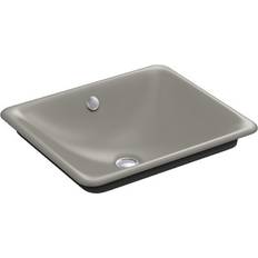 Bathroom Sinks Kohler 5400-P5-K4 Cast Iron undermount