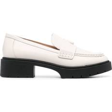 Coach White Low Shoes Coach Leah chunky sole leather loafers women Calf Leather/Calf Leather/Rubber Neutrals