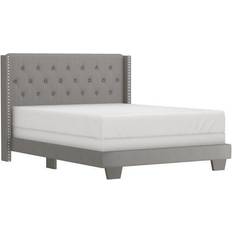 Modern Fabric Upholstered 60" Queen Bed