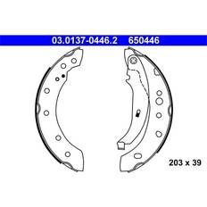 Friktionsbremser ATE Brake Shoe Set 03.0137-0446.2 03013704462