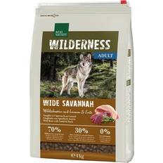 REAL NATURE Adult Wilderness Wide Savannah vildsvin & lam 4kg