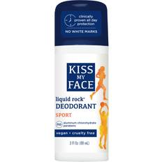 Toiletries Kiss My Face My Face Liquid Rock Roll-On Deodorant, Sport, Chlorohydrate Free Deodorant