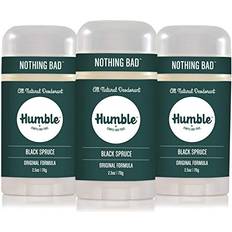 Toiletries Humble Black Spruce Deodorant 25 oz 3 Pack
