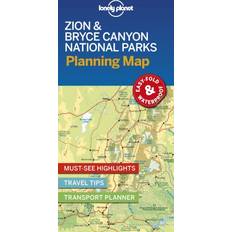 Lonely Planet Planning Map: Zion & Bryce Canyon National Parks