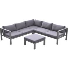 Outdoor Lounge Sets Armen Living Cliff Outdoor Lounge Set