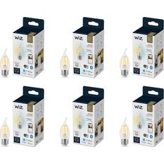 WiZ LED Lamps WiZ WiZ Connected BA11 Tunable White E26 Base 40 Watt Equivalent Smart LED Wi-FI Bulb, 6 Pack