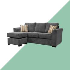 Chaise sofa Hashtag Home Celis Reversible Corner Chaise Sofa
