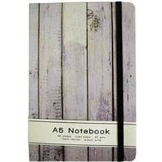 Office Supplies Anker Wood Effect A5 Notebook Cream