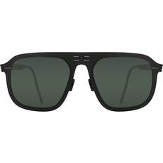 8003 Virgil Folding Sunglasses - Black