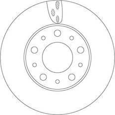 TRW Brake Disc DF6918S