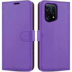 iCatchy Lilac For OPPO Find X5 5G Phone Wallet Book Leather Case Not/Specified