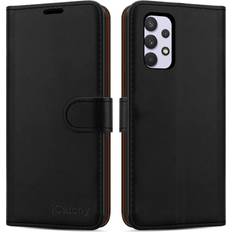 Black Samsung Galaxy A33 5G Phone Wallet Leather Case
