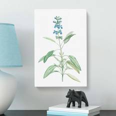 East Urban Home Sage Flowers Pierre-Joseph Redoute Framed Art