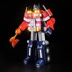 Led Lighting Kit for Lego- 10302 Optimus-Prime Building Blocks Model LED Light Set Compatible with Lego ModelNot Include Lego Model