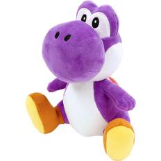 Little Buddy 1391 Super Mario All Star Collection Purple Yoshi Plush 7"