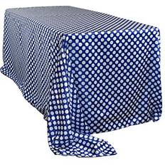 Cloths & Tissues YOUR CHAIR COVERS Your Covers Polka Dots Tablecloth White