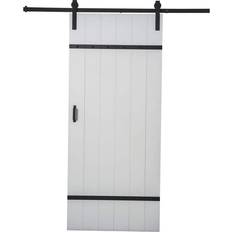 R Doors Renin TRUporte 36 84 Easy Build Bright White MDF Door with Hardware Kit S 0502-Y R (x)