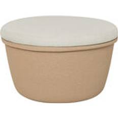 Paper Paste Living The Pouf Terracotta/Ivory Siddepuf 32cm