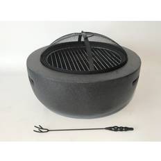 ElectrIQ EIQFPCH25 Round Stone BBQ