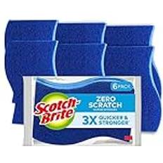 Scotch brite Scotch-Brite Scotch-Brite Non-Scratch Scrub Svamp 6-Svamp