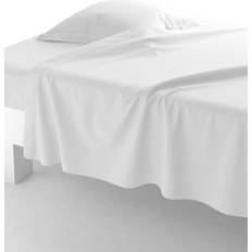 274.32 cm Draps Anne De Solene Vexin Flat Sheet, King Drap Blanc (274.32x)