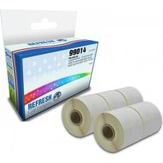 Refresh Cartridges Everyday Valuepack of 5 Compatible Dymo 99014 54mm 101mm Address Label Rolls S0722430-x5