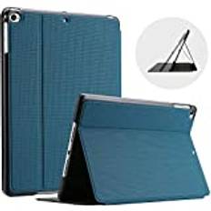 Turquoise Tablet Cases Procase Boklock skal iPad 9,7 2018/5. Generation 2017/iPad Air Air