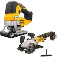 Dewalt DCS334N 18v XR Cordless Brushless Top Jigsaw & DCS571N Circular Saw