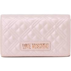 Love Moschino Axelremsväskor Love Moschino Handväska JC4079PP0HLA0635 Gold Laminato 8054653334274 1513.00