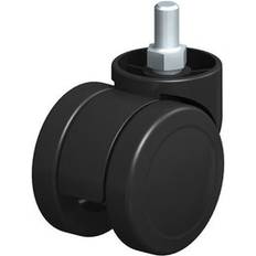 759284 LKDB-PUA 50G Dobbelt Styrehjul I Plast 50 kg