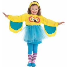 BigBuy Carnival Costume for Children Owl 3 Pieces 11-13 Years