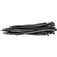 Draper 70389 Black Cable Ties 2.5 x 100mm 100pc