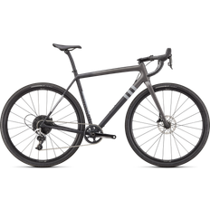 Specialized L Road Bikes Specialized Crux Comp 2022 - Grey/Satin Smoke/Black/Cool Grey Men's Bike