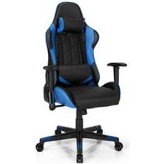 Costway Ergonomic Swivel Gaming Chair Blue