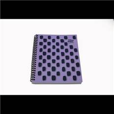 Purple Calendar & Notepads Exacompta Europa Splash Notebooks 160 Lined Pages A5 Cover