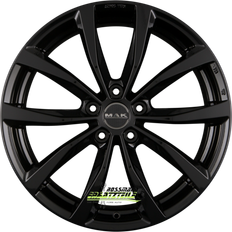 Bilfälgar Mak WOLF gloss black 7.0Jx17 5x110 ET41