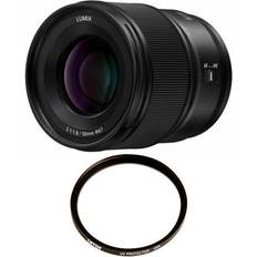 Panasonic LUMIX S 50mm f/1.8 L-Mount Lens Full-Frame Format bundle