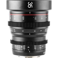 Meike Camera Lenses Meike Meike 50mm T2.2 Mini Fixed Prime Manual Focus Wide-Angle Cinema M43 Micro Four Thirds