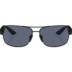 Prada Men Sunglasses Prada Linea Rossa Man Sunglasses - Matte Black