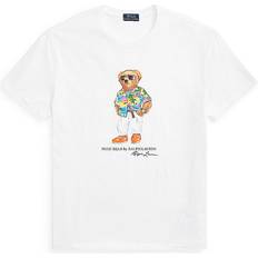 Polo Ralph Lauren 3XL T-Shirts Polo Ralph Lauren Polo Bear Jersey T-Shirt - White Beach Club Bear