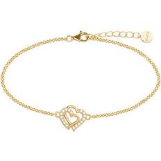 XS Armbänder Xenox Armband 925/Silber Gelbgold plattiert