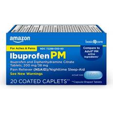 Basic Care Ibuprofen PM, Ibuprofen 200