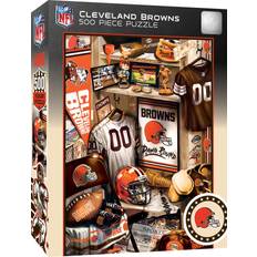 Jigsaw Puzzles Masterpieces Cleveland Browns Puzzle 500 Piece Locker