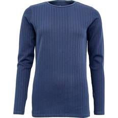 T-shirt Rib Blå