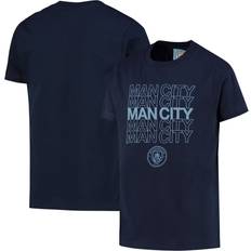 Fanatics Manchester City Graphic T-Shirt Navy Kids