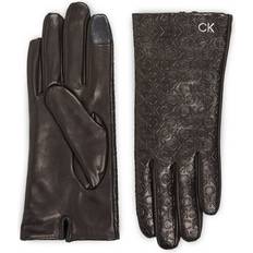 Calvin Klein Damen Handschuhe & Fäustlinge Calvin Klein Handschuhe aus geprägtem Leder