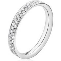 Georg Jensen Rings Georg Jensen Magic 18ct White Gold Pave-Set Diamond Band Ring