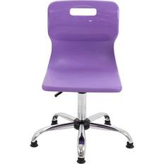 Purple Office Chairs Titan TC Swivel Senior Glides Office Chair