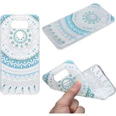 Stoßschutz König Design Lg g5 hülle case handy cover schutz tasche schutzhülle henna bumper etuis blau